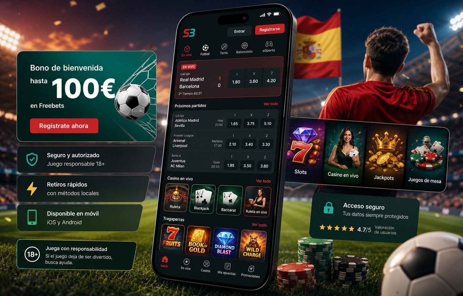 SpeedyBet apuestas deportivas y casino en España